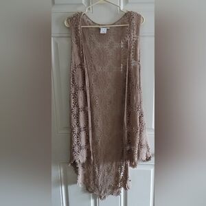 Lace Hi-low Vest